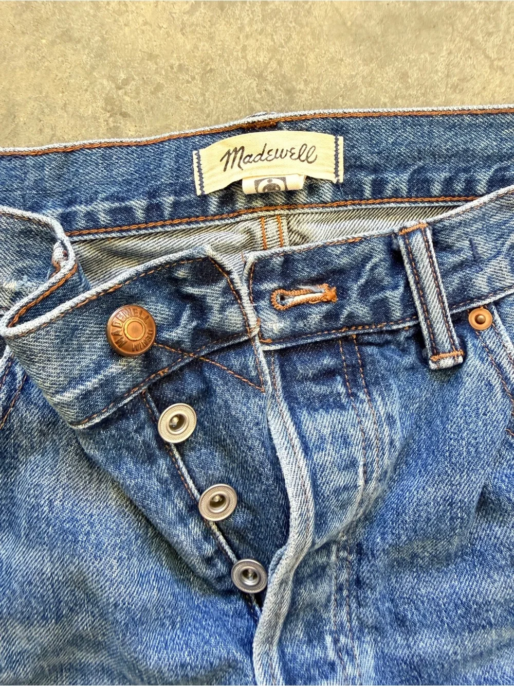 Madewell The Dean Easy Straight Jeans 27 Shibori Wash Floral Tie Dye